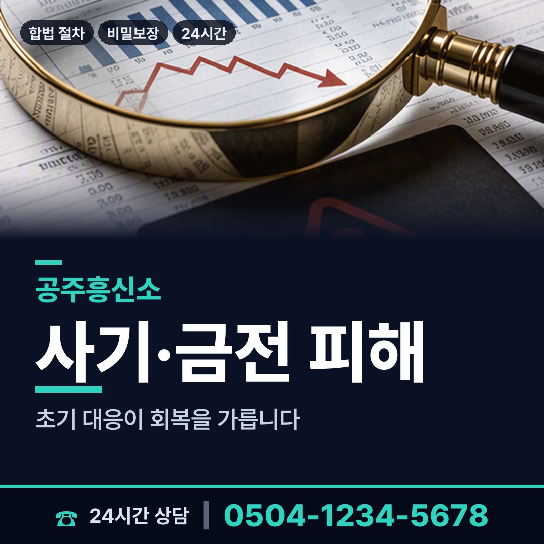 공주 웅진동 민간조사업체 상담 안내